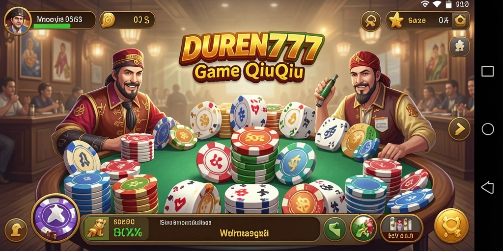 Screenshot gameplay QiuQiu yang seru dan mengasyikkan.