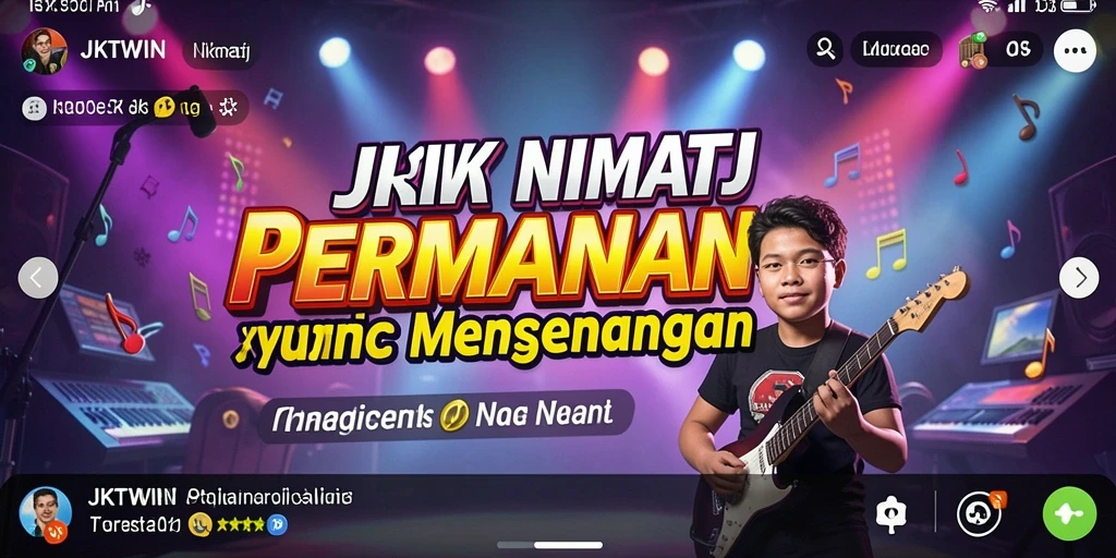 Tampilan menarik dari gameplay JKTWIN yang seru.