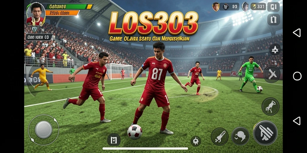 Tampilan gameplay menarik dari LOS303 dengan aksi olahraga yang mendebarkan.